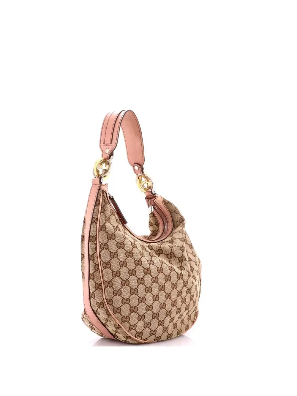 Gucci Twins Hobo Gg Canvas Medium #335895G99B